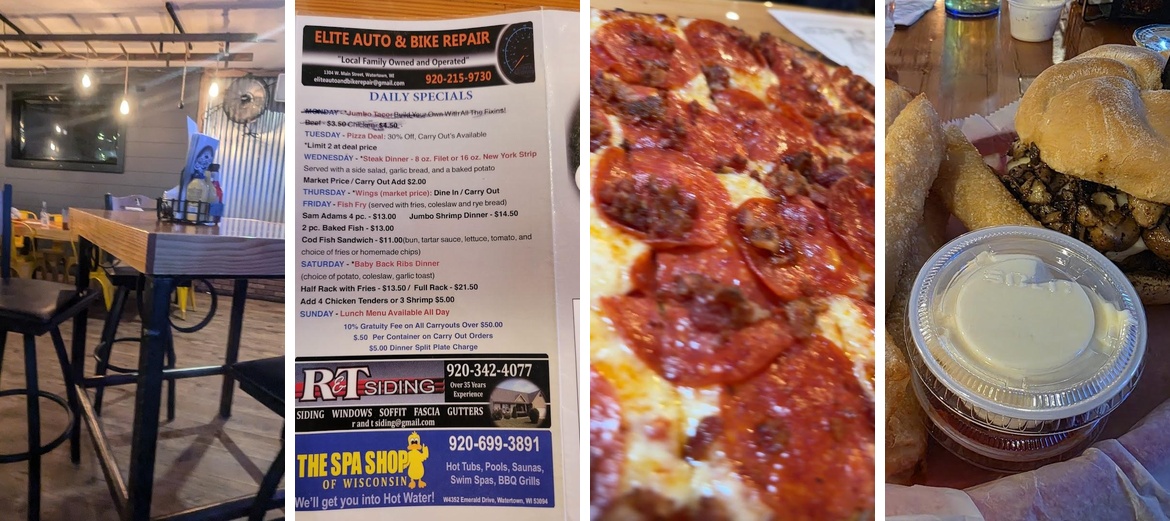 Bigg's Bar & Grill Menu