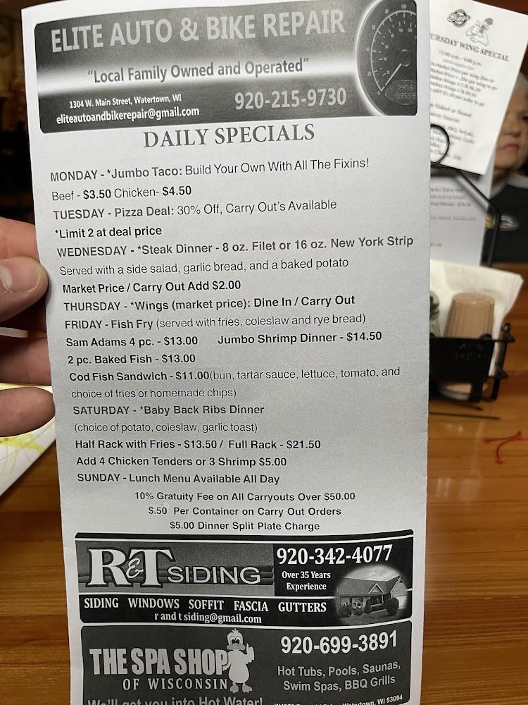 Bigg's Bar & Grill Menu image 3
